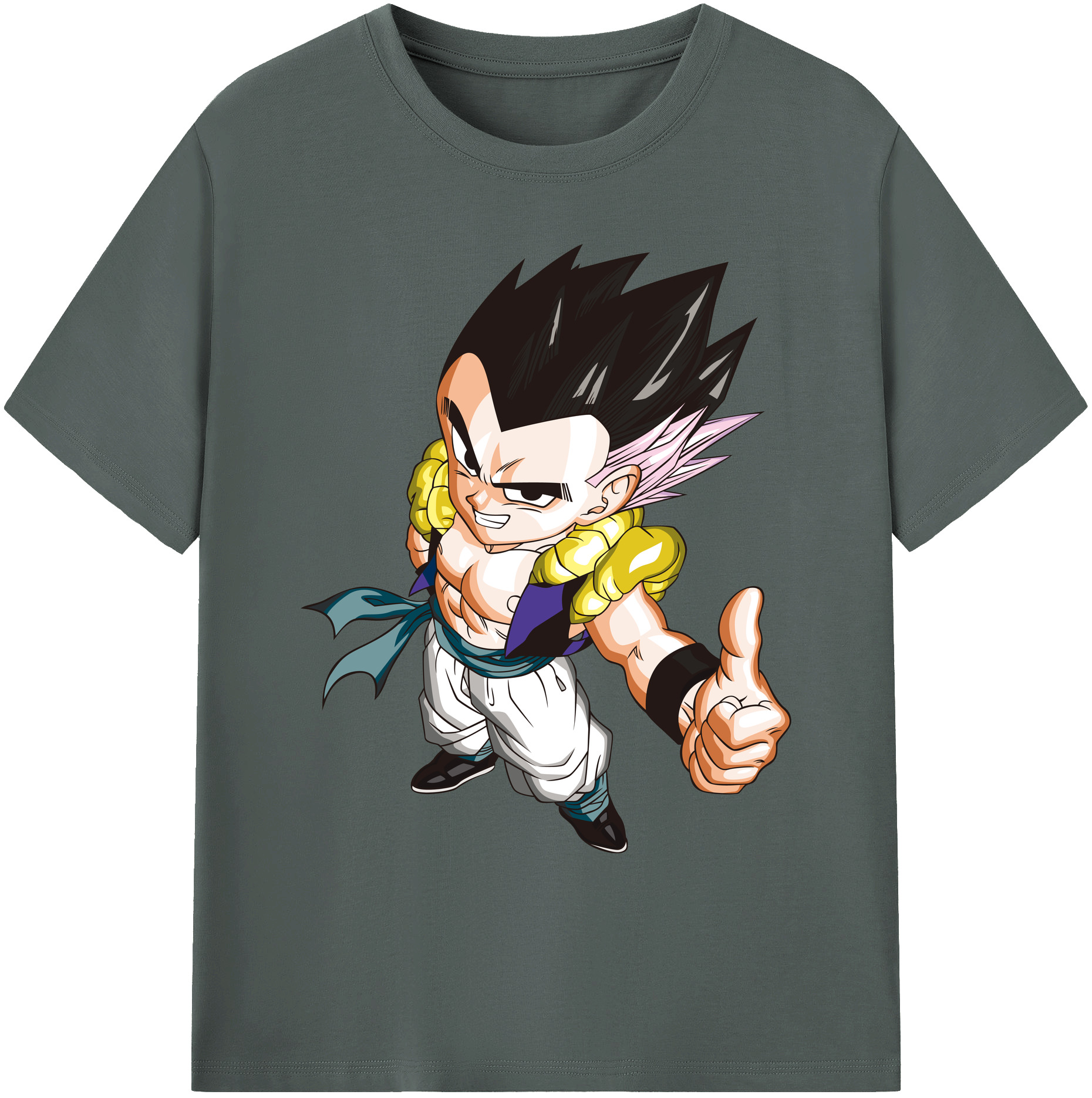 （画像用） ドラゴンボール ベジータ四世（Bejīta Yonsei）DRAGON BALL Vegeta IV 綿100％ メンズ半袖Tシャツ｜肌触りやわらか＆通気性